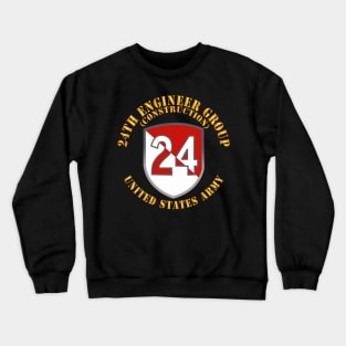 24th Engineer Group (Construction) - 1954 - 1972 X 300 Crewneck Sweatshirt